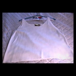 DANA BUCHMAN Tank Top Plus Size White